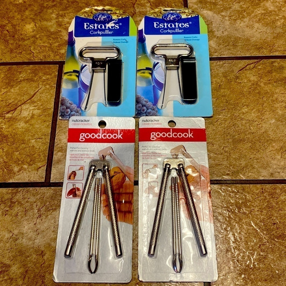 2/$20.  Corkpuller/Nutcracker Bundle